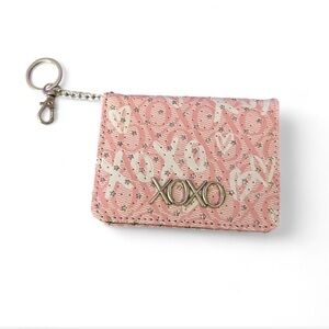 XOXO Pink and White Key Holder